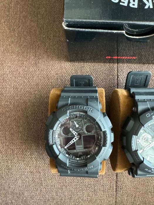 Мъжки черен часовник Casio G-shock