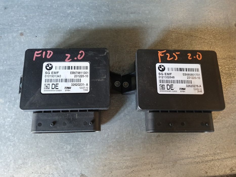 Modul calculator ecu frana mana BMW F10 F11 F25