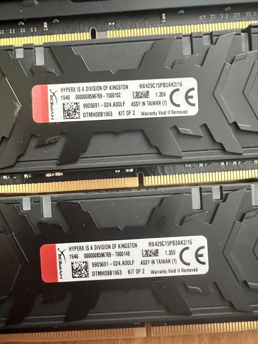 Планки памяти ddr4