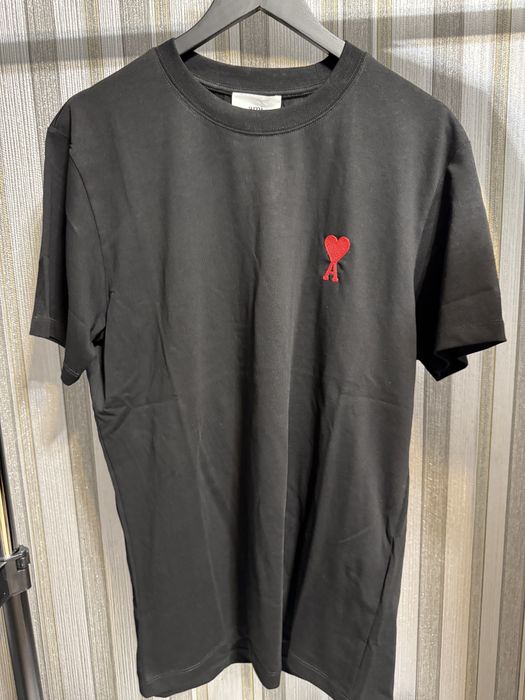 Compleu negru Ami Paris brodat