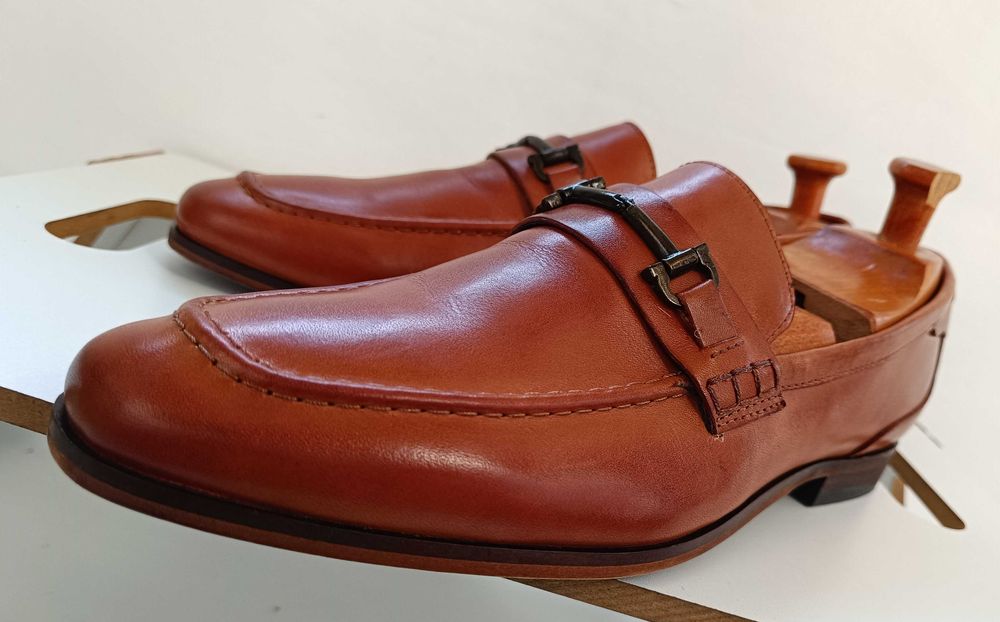 Pantofi loafer 43 bit Pier One NOI piele naturala moale