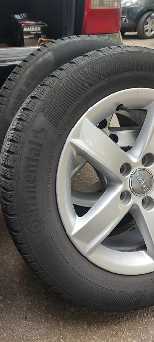 Оригинални Audi 16" джанти с гуми Continental 225/55 R16