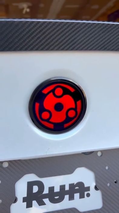 Emblema LED Smart BMW - Ecran IPS Personalizabil prin Aplicatie 82mm