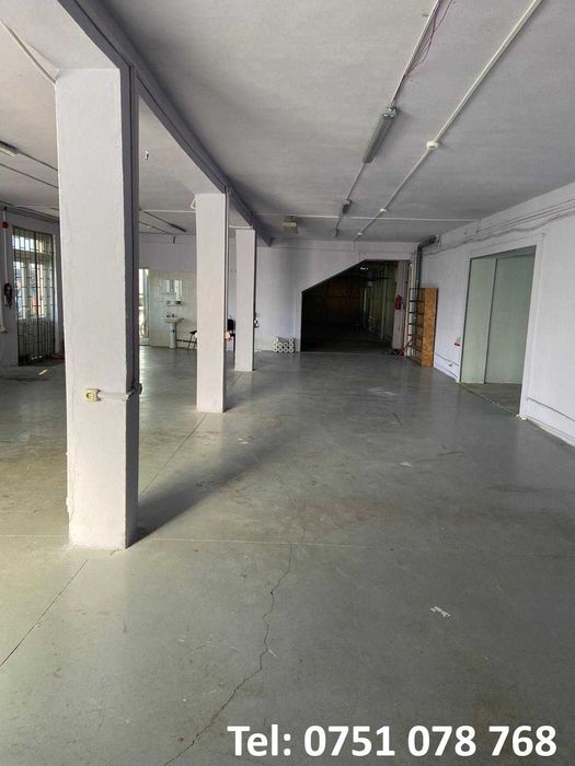 Închiriere Hală / Spațiu Comercial 300 mp – Showroom, Depozit, Producție – Alexandria / Poroschia