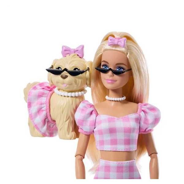 Кукла Барби с кученце и аксесоари, Розов