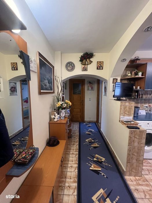 Apartament 2 decomandate George Enescu Lidl 1/4 centrala mobilat