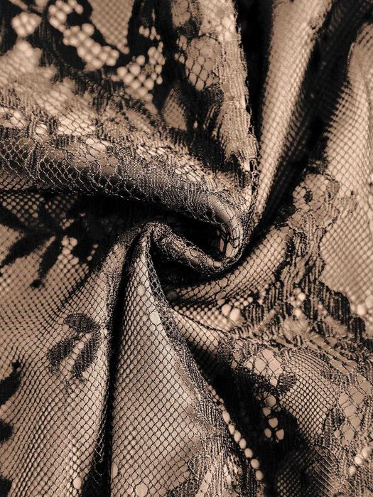 Пола дантела, Миди пола, Черна дантелена пола, Елегантна пола