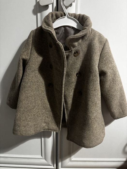Palton bej H&M 92, ca nou