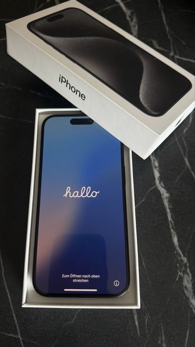 iPhone 15 pro 256 GB Black