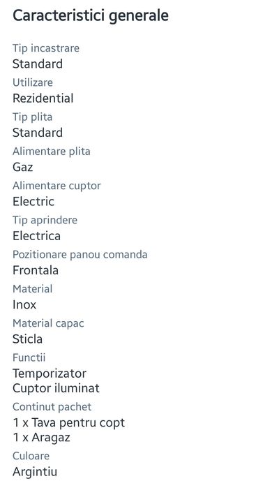 Aragaz si cuptor BEKO