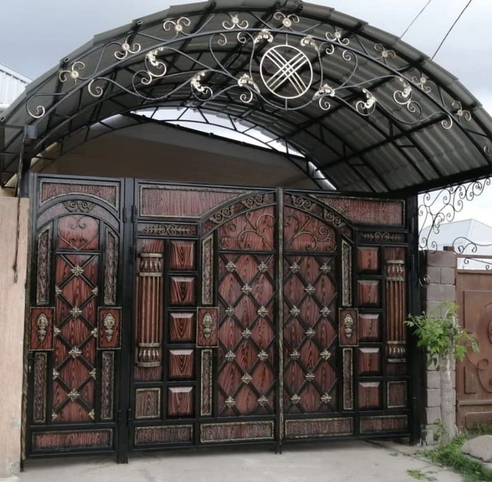 Ворота навес Қақпа