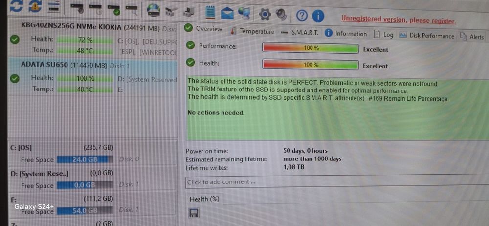 Ssd kingston x2  240 gb Adata x 1 120