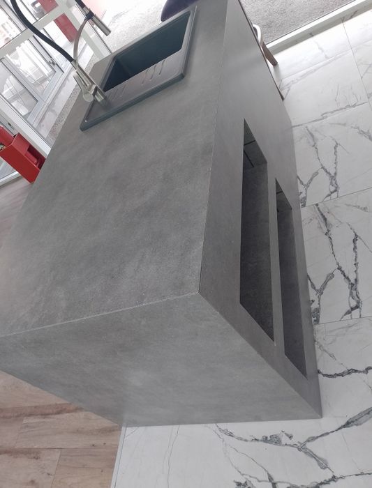 Раковина из керамогранита