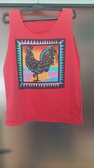 Червен летен дамски потник