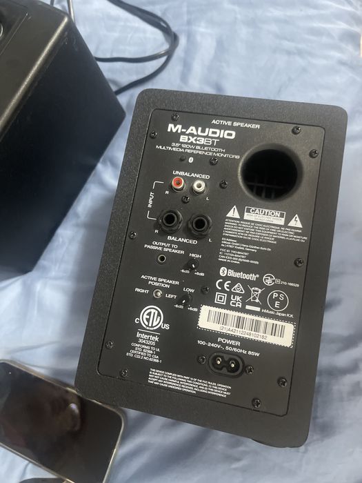 колонки m-audio bx3 bt