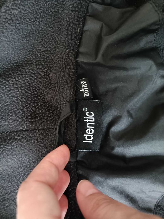 Geacă fâș subțire cu fleece