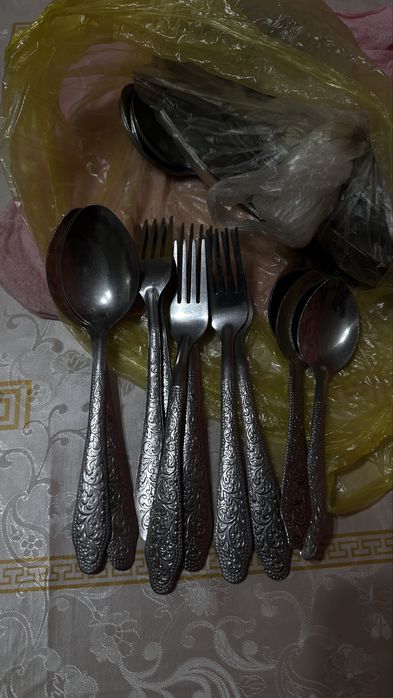Продам ложки, вилки 30 тг