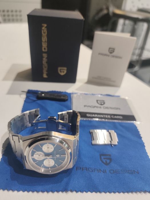 Часовник Pagani Design Сапфир с Хронограф