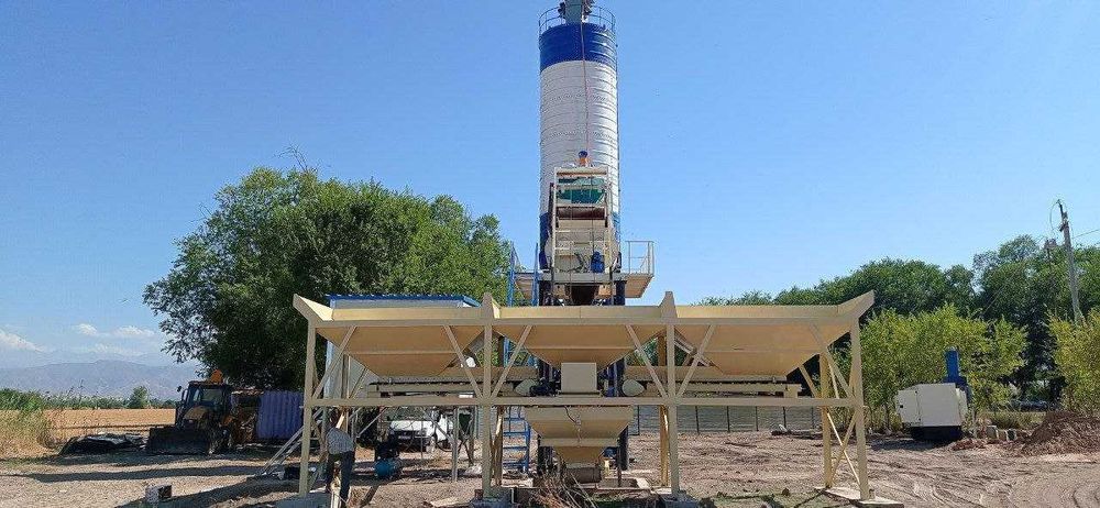 Бетон завод 35 m3\ч 50 м3\ч 65 м3\ч 120 м3\ 180 m3 соатига