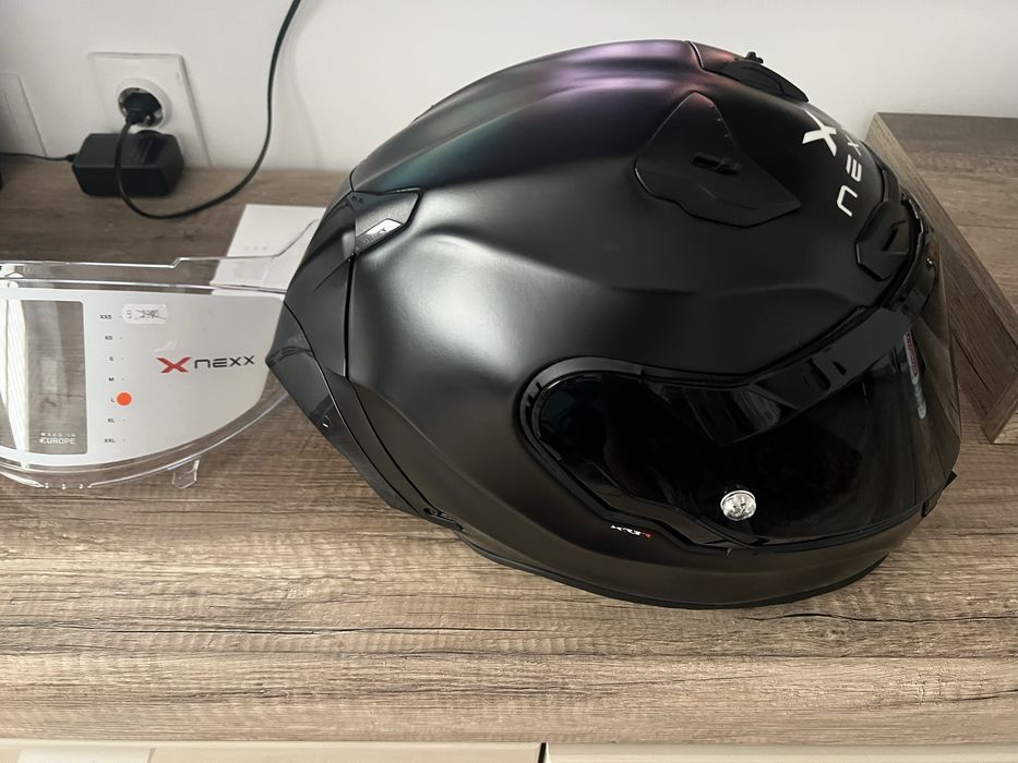 Casa moto Nexx xr3r Negru mat MARIMEA L