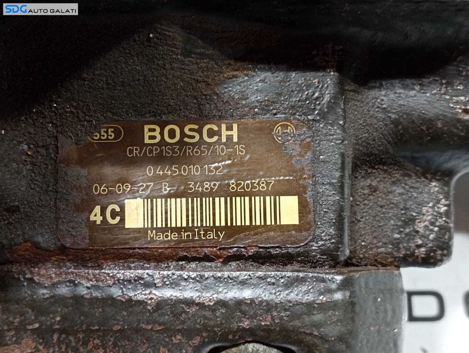 Pompa Inalta Presiune Peugeot 206 2.0 HDI 1998 - 2012 Cod 0445010132 [M7826]