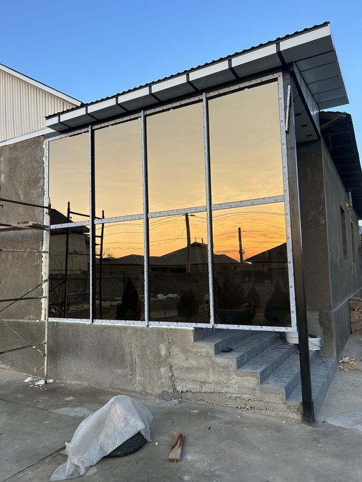 Окна , двери , витражи ,