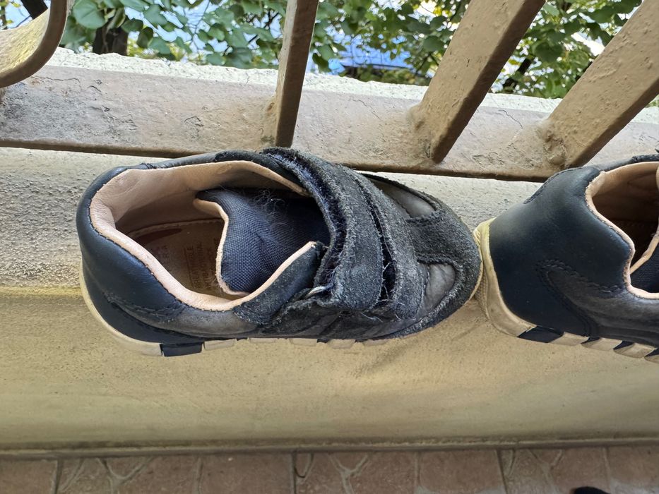 Geox кожени есенни обувки момче