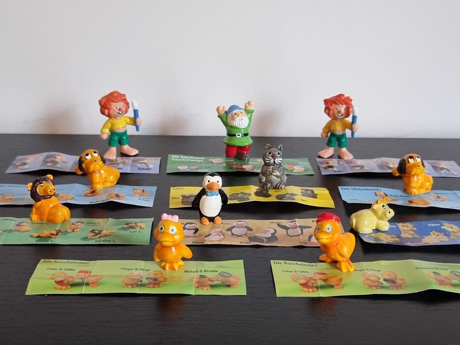 Lot figurine Kinder, Bully, 11 bucati vintage