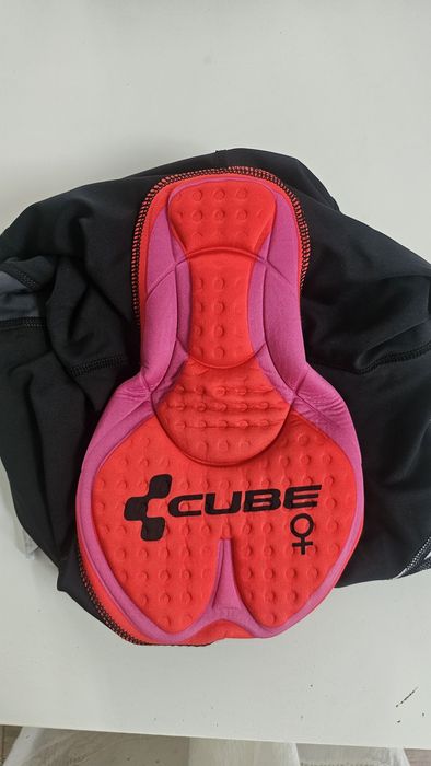 Echipament ciclism Cube Blackline WLS + B'TWIN Racing Team, mărimea L