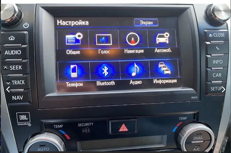 JBL магнитола Camry 50