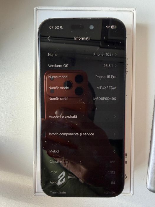 Iphone 15 Pro 128 gb