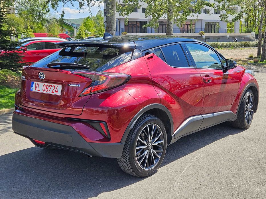Toyota CHR hybrid, faruri LED, RAR efectuat, Garanție baterie