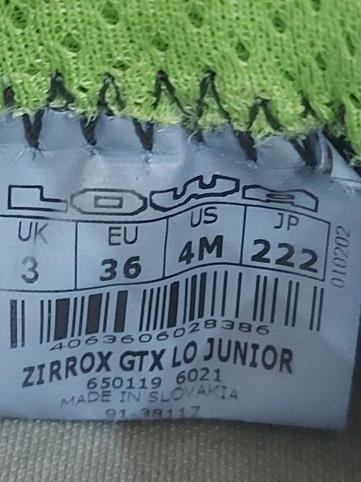 Туристически обувки LOWA. Номер 36