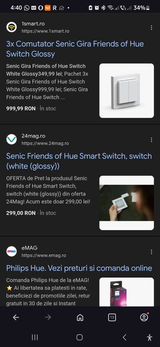 Hub smart philips hue