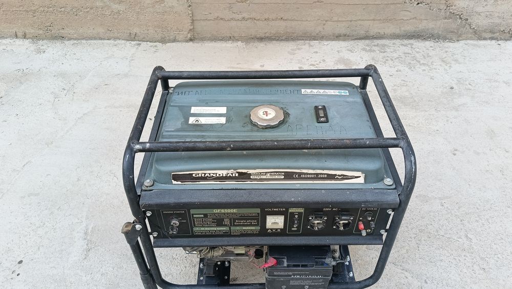 Генератор, Движок Grandfar GF6500E