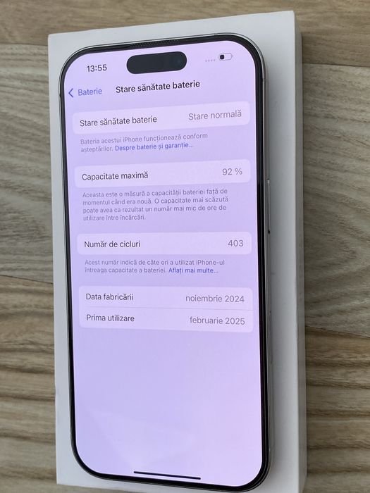 iPhone 16 PRO , ALB , Accept Schimburi