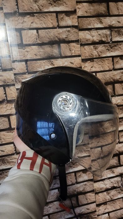 Мото шлем, размер M/L