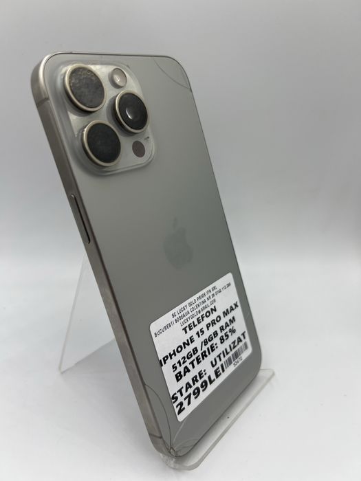 Iphone 15 Pro Max 512Gb / 85% Baterie # 53472