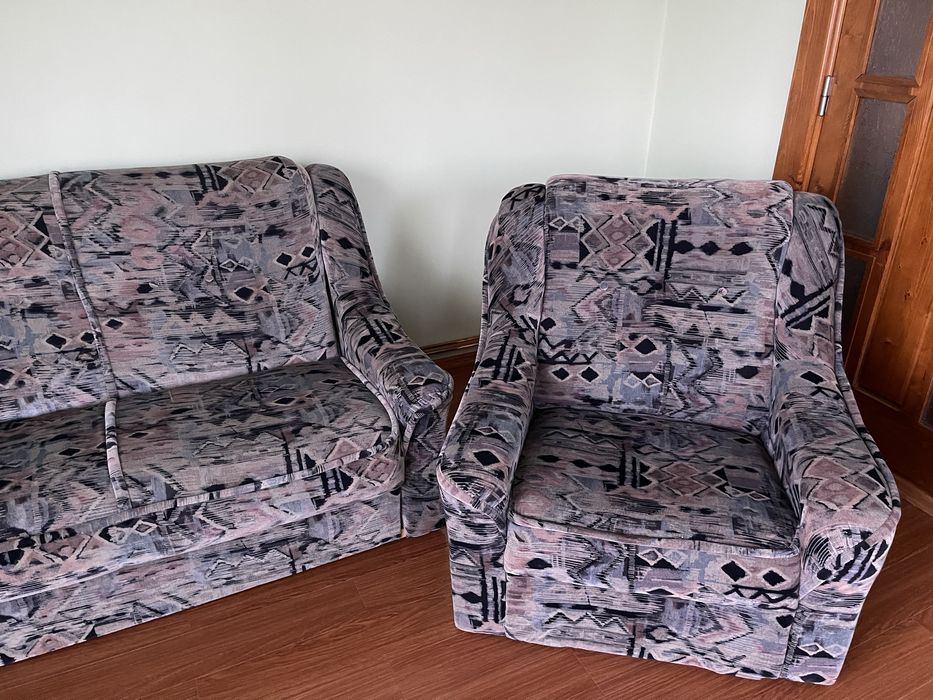 Set canapea plus doua fotolii