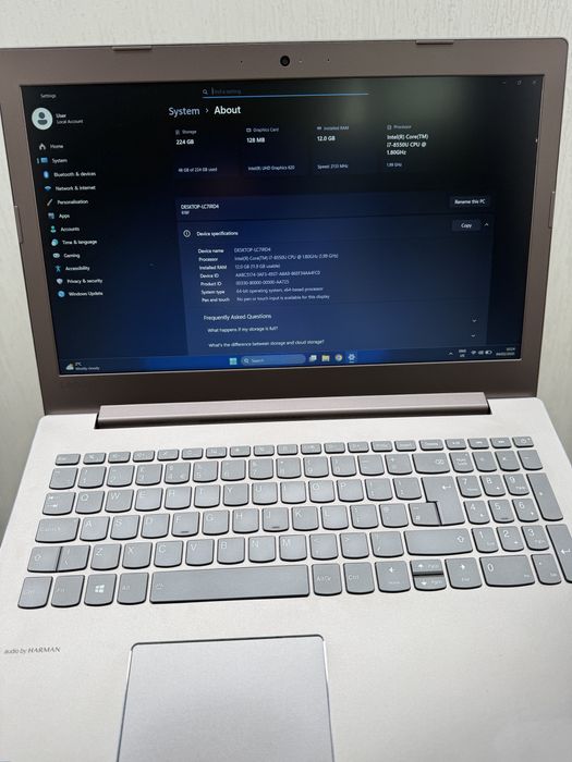 Lenovo Ideapad 520-15IKB 81BF