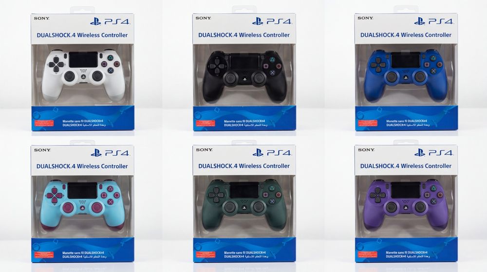 Новые джойстики PlayStation 4