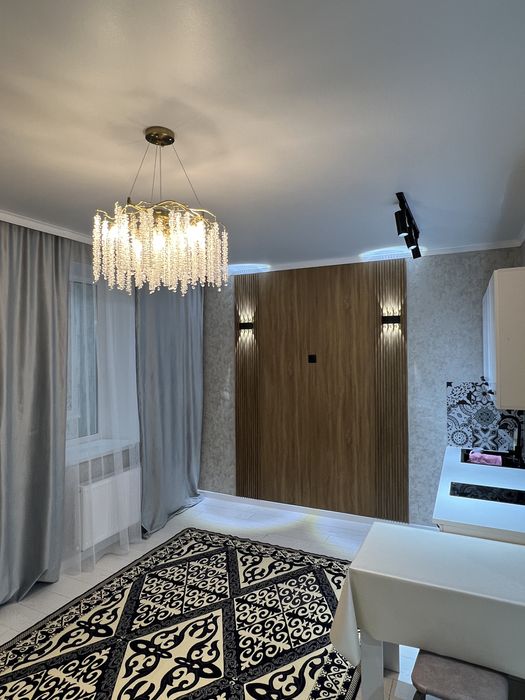 Кухня - студия после ремонта