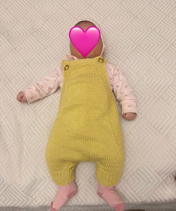 Детский плед ручной вязки. Х/б (Турция)