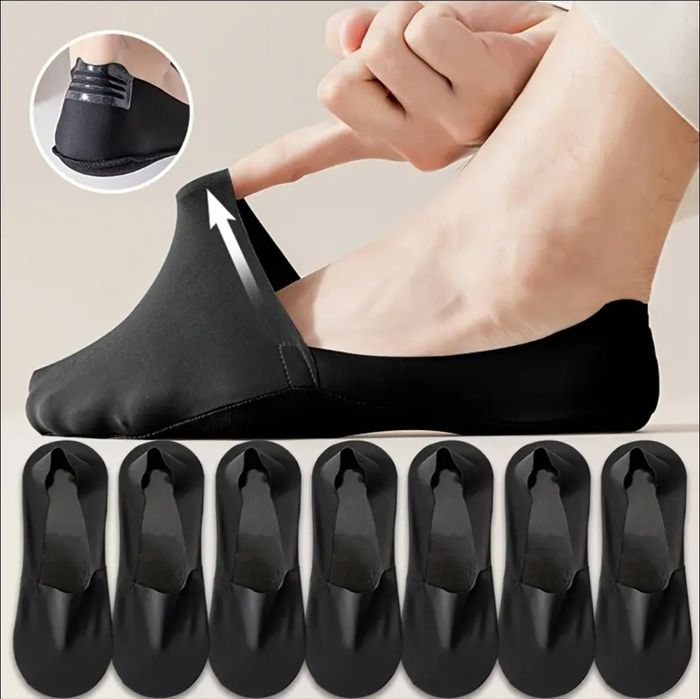 Set 7 perechi șosete bărbătești invizibile