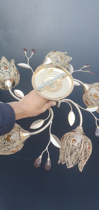 Люстра ручной работы