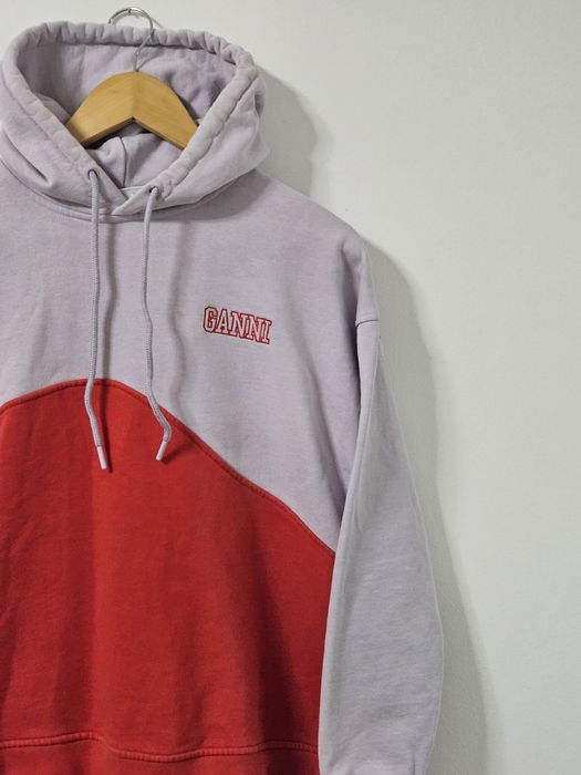 Ganni Wave Logo - суитшърт Hoodie