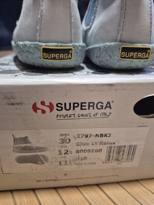 Ghete / Adidași copii Superga mărimea 30 - Model 2797-NBK