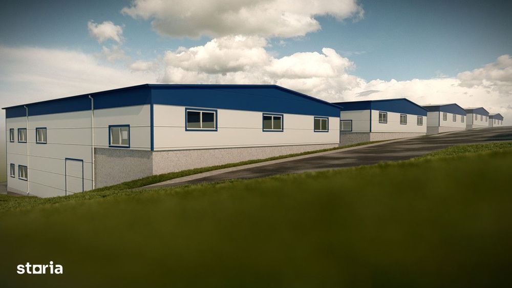 Hala de vanzare, 448 mp, 2 nivele, Floresti