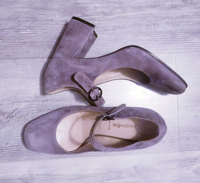 Pantofi damă, marca Planisphere, Made in Italy, din piele întoarsă, 39