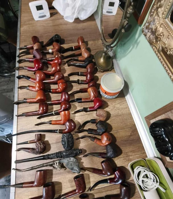 Pipă tutun,multe modele(42 buc.)